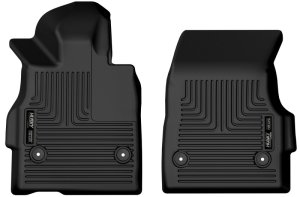 Chevrolet Corvette Floor Mats - Front - Husky Liners - X-Act Contour - Black - `20-`24 Chevrolet Corvette Floor Mats - Front - Husky Liners - X-Act Contour - Black - `20-`24